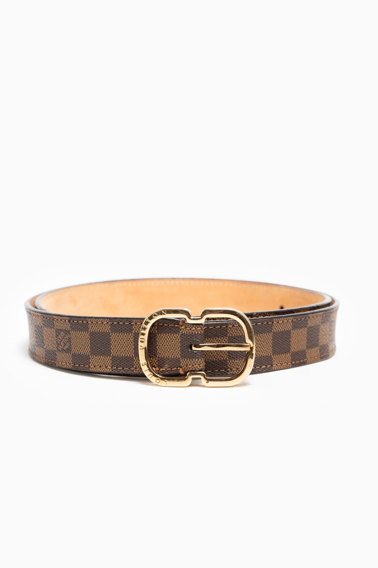 Louis Vuitton Damier Ebene Belt