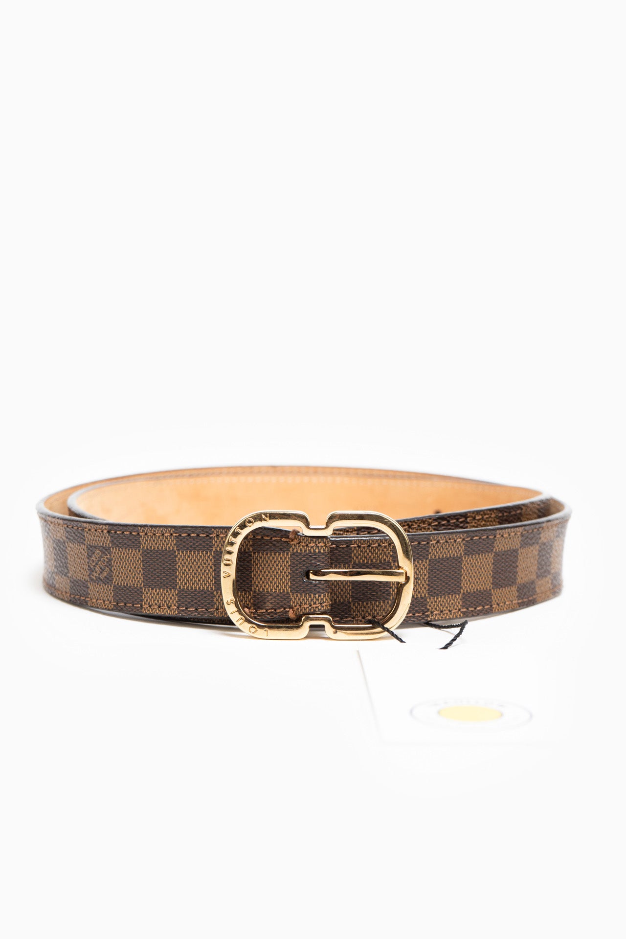 Louis Vuitton Damier Ebene Belt