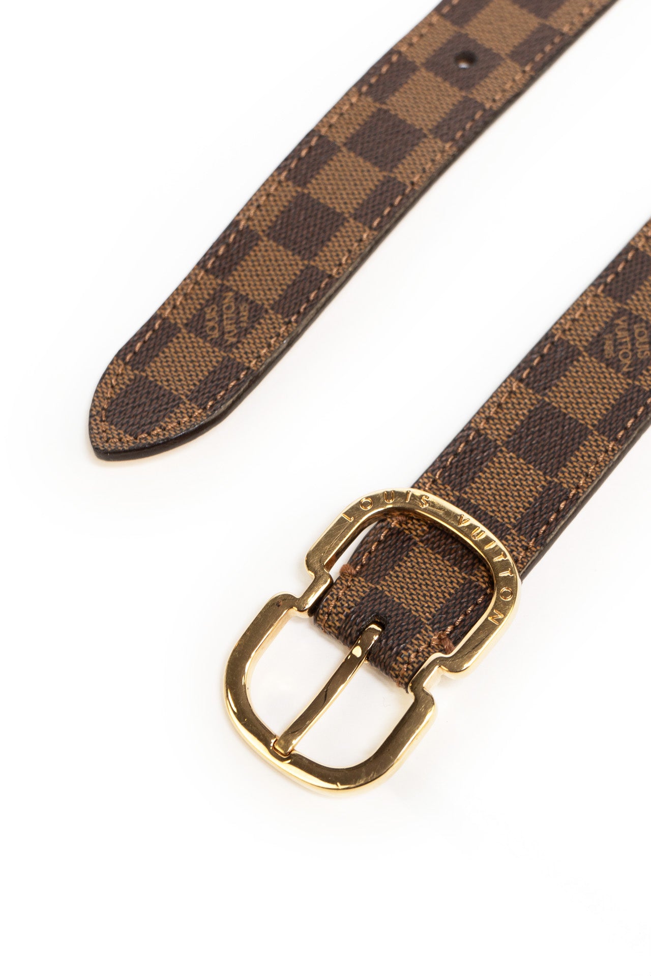 Louis Vuitton Damier Ebene Belt