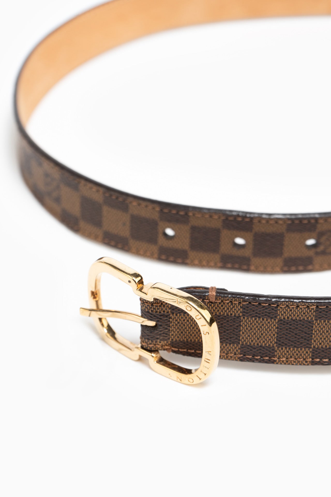 Louis Vuitton Damier Ebene Belt