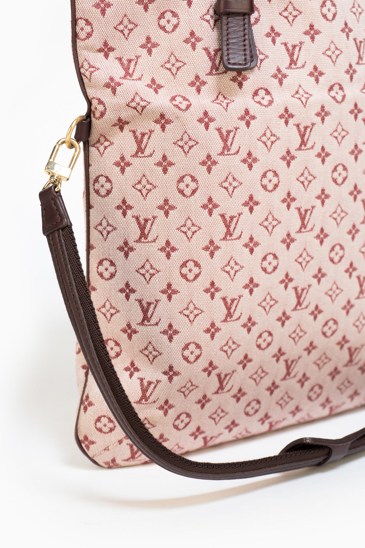 Bolsa Louis Vuitton Rosa Lona Francoise