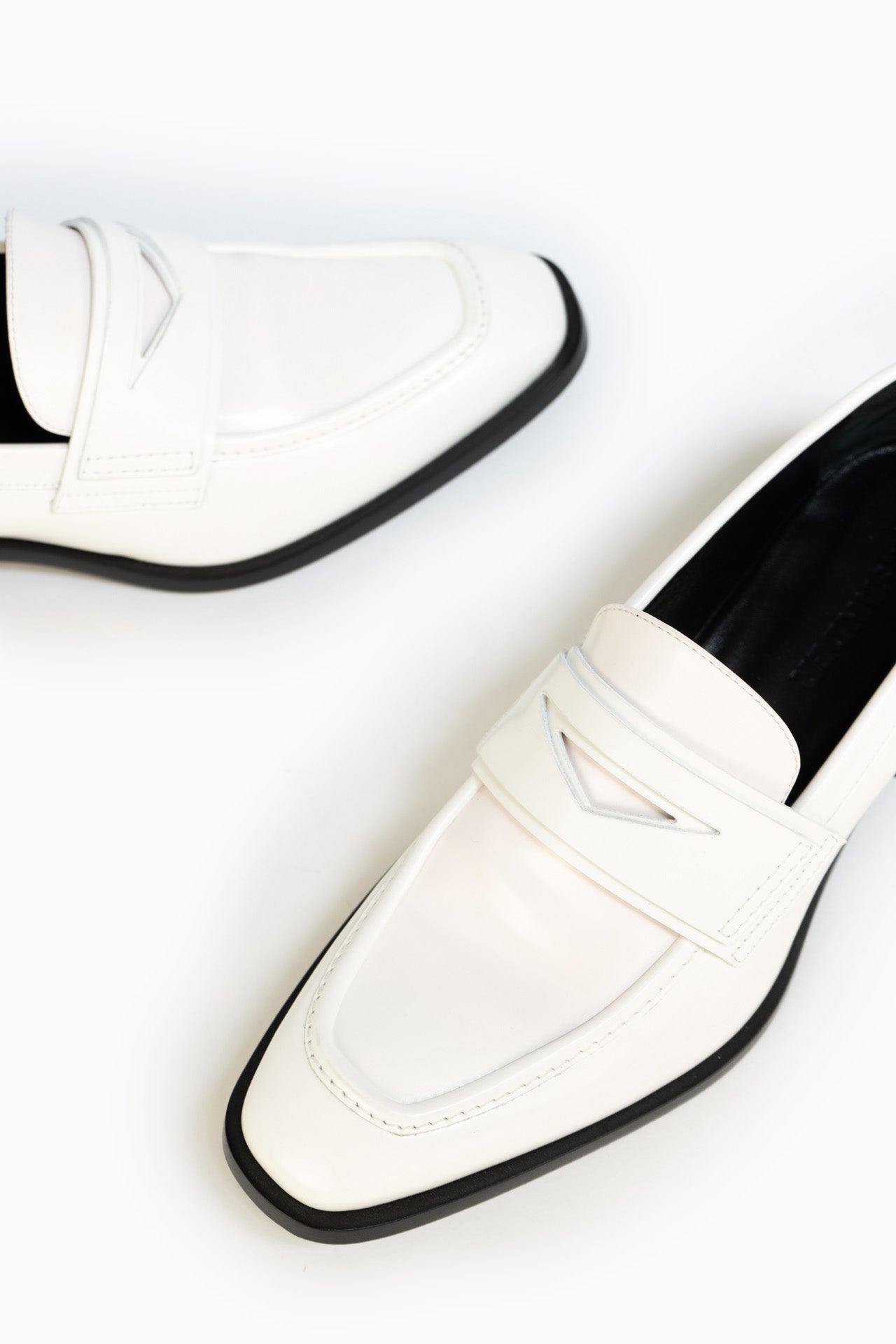 Jil sander mocassins blancs - Taille 39