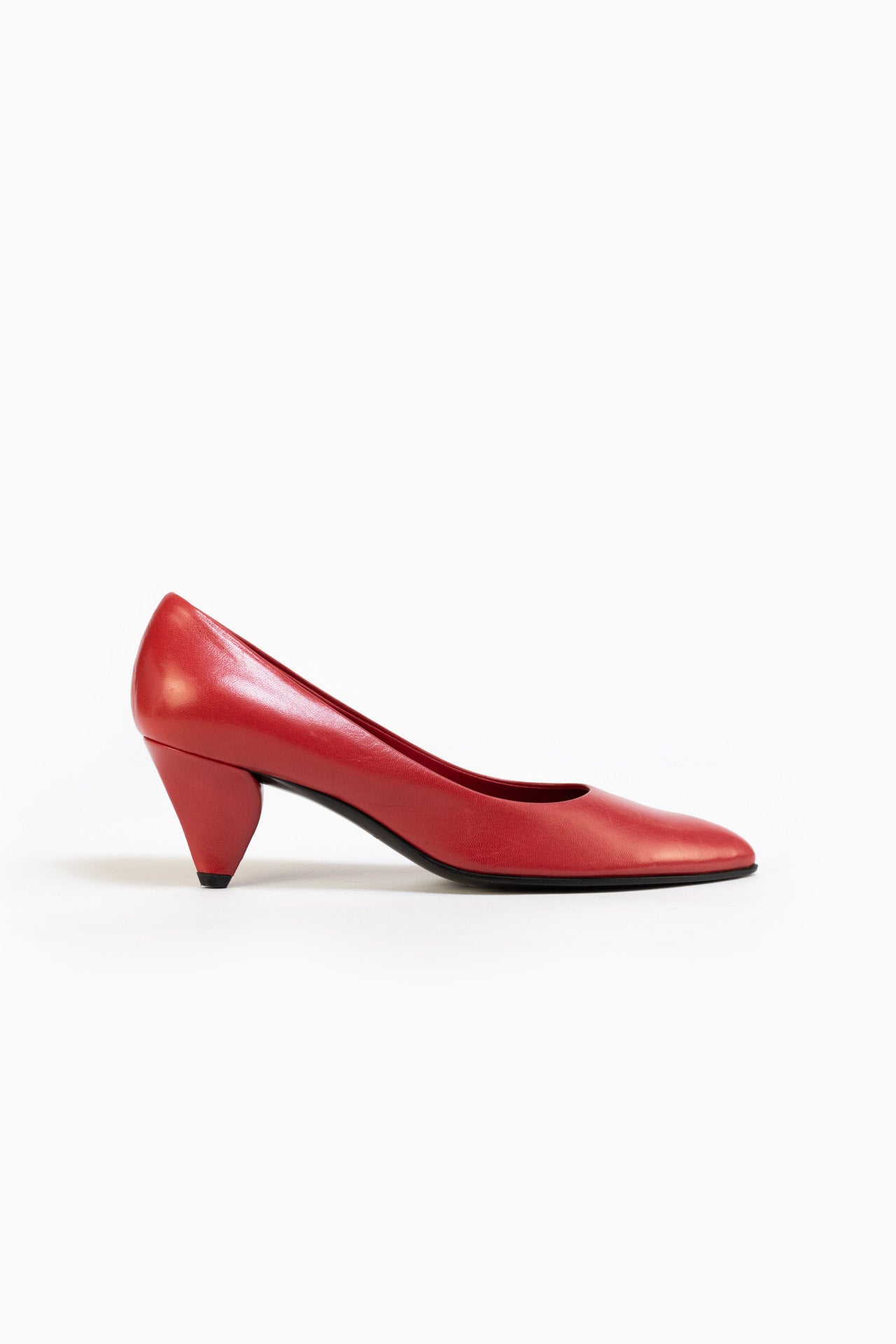 Prada Heels In Red - Size 35.5