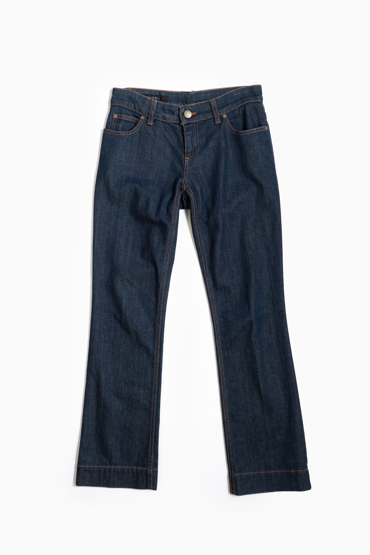 Gucci GG Denim Jeans In Blue