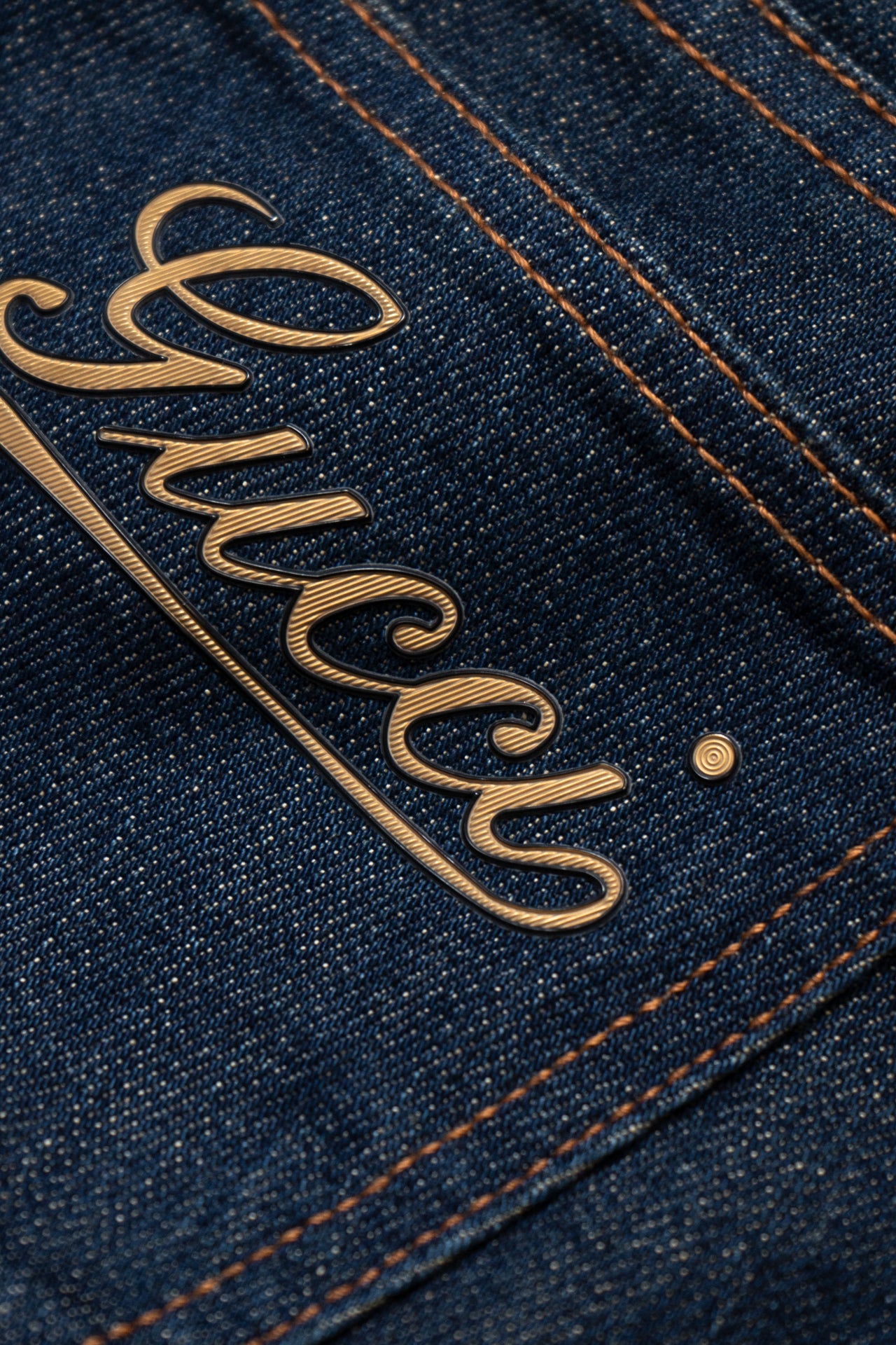 Gucci Jean GG en denim bleu