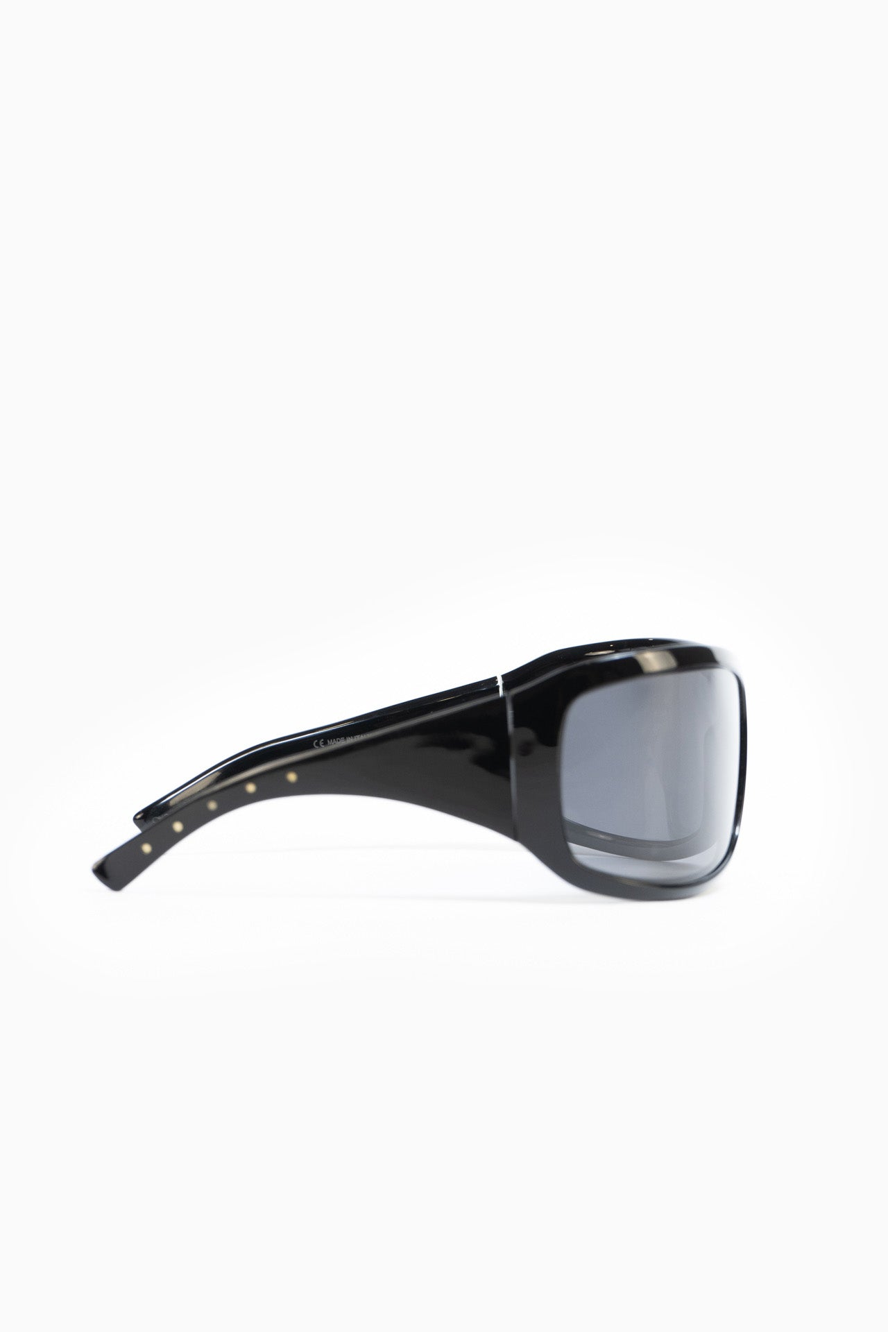 Bottega Veneta Mask Vintage Sunglasses In Black