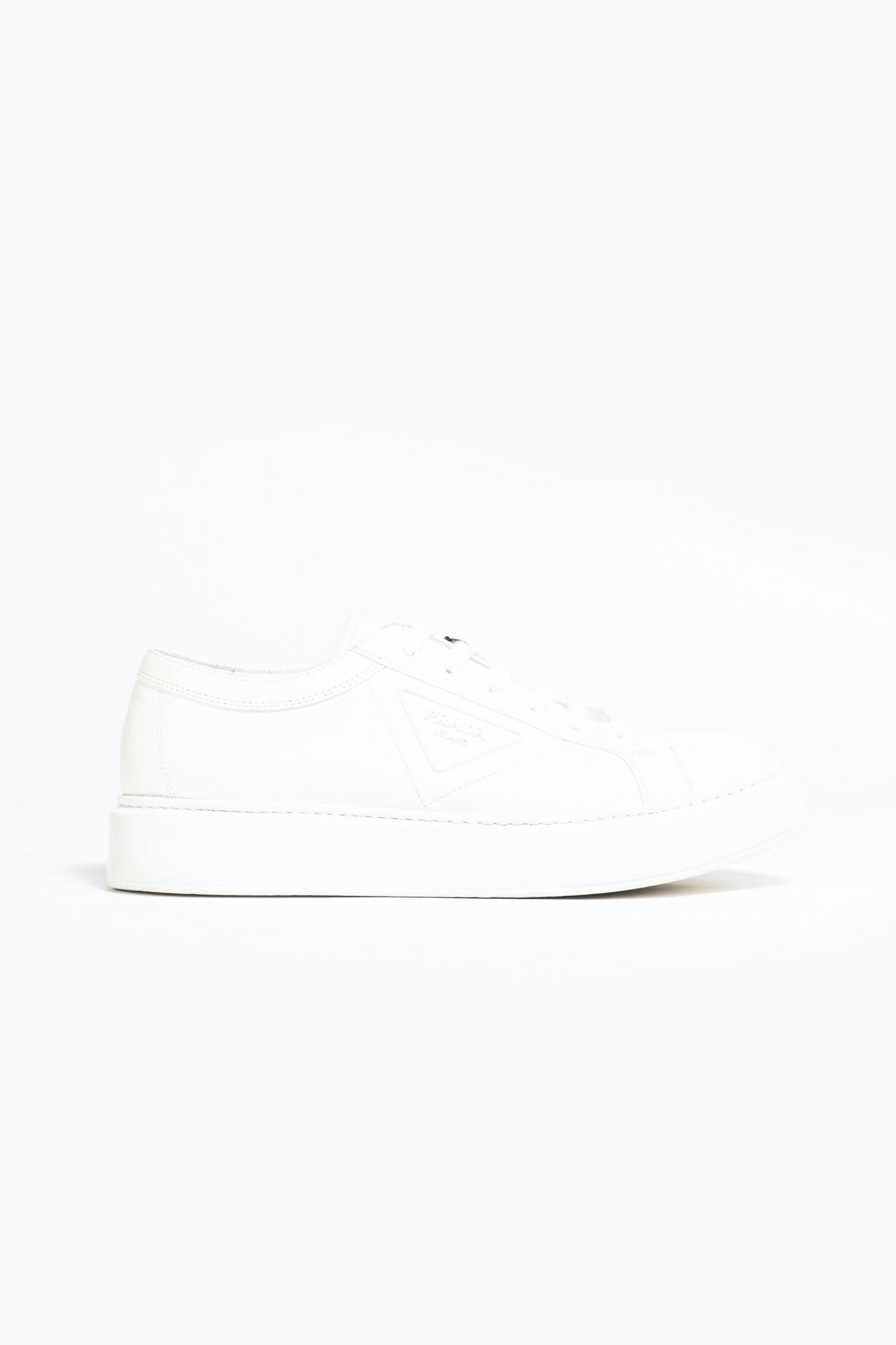 Prada Blanc Baskets Hommes - Taille 43 