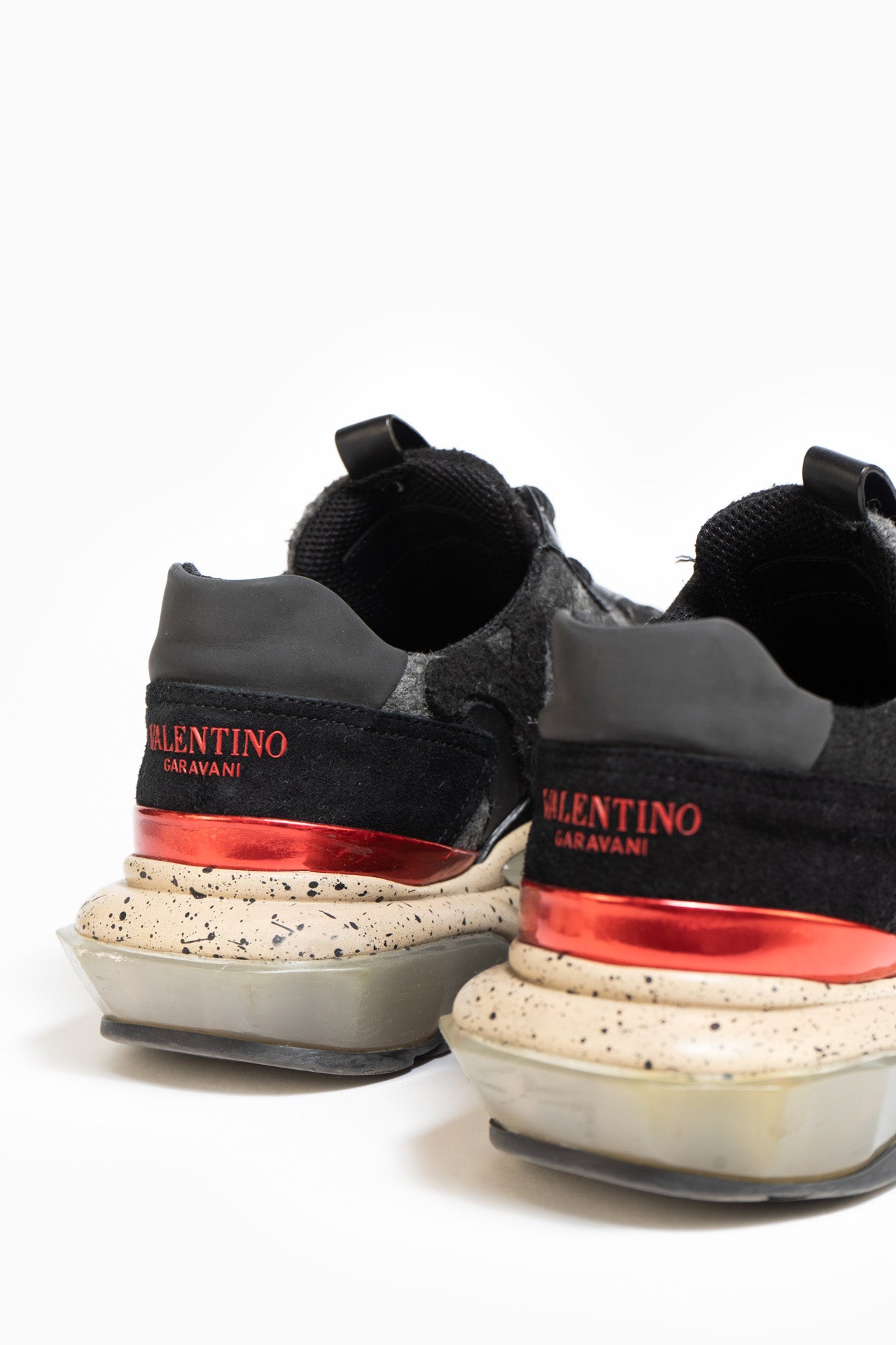 Tênis de camuflagem Valentino Garavani - tamanho 43