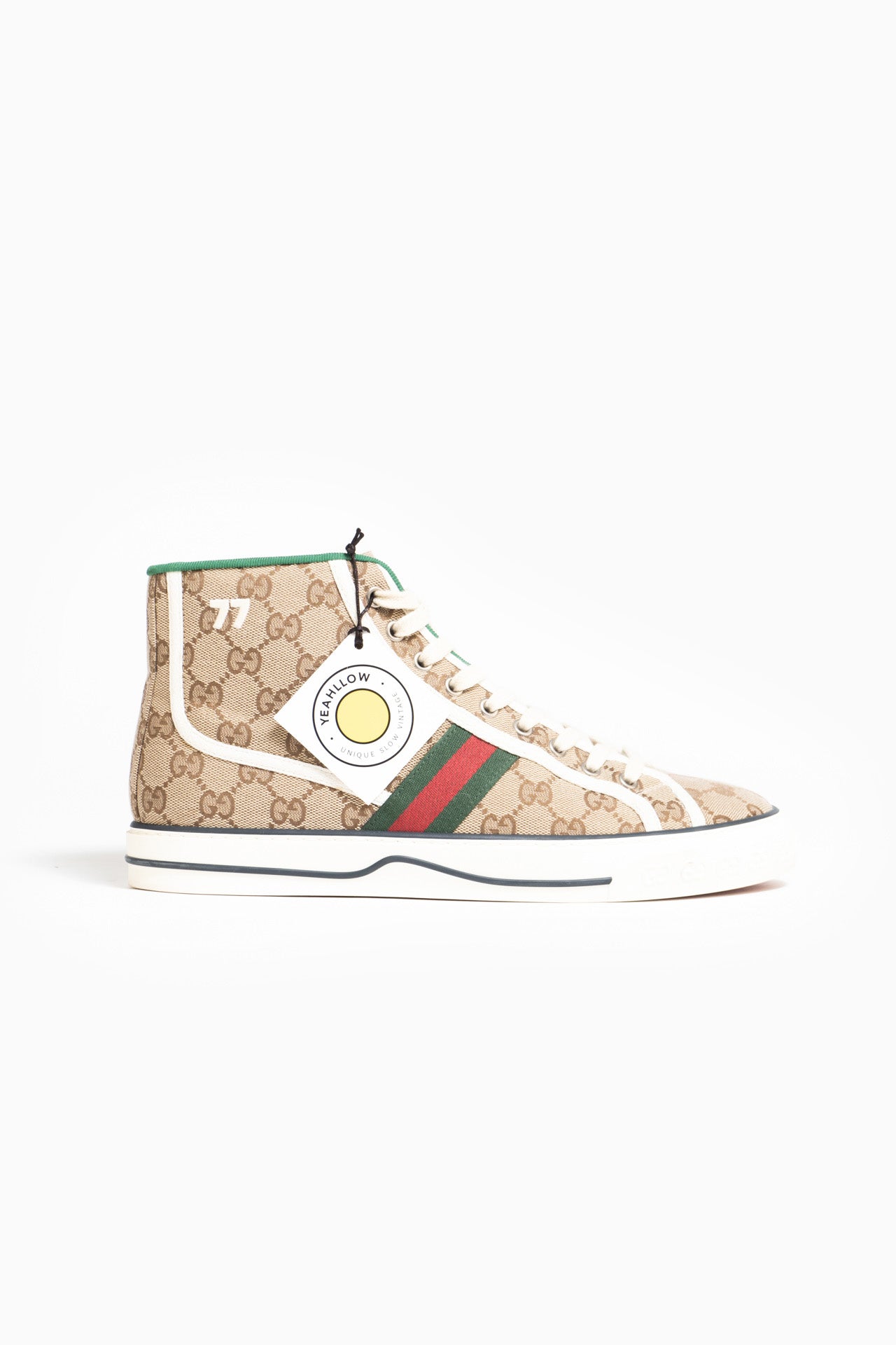 Gucci Monogram Sneakers - Size 43