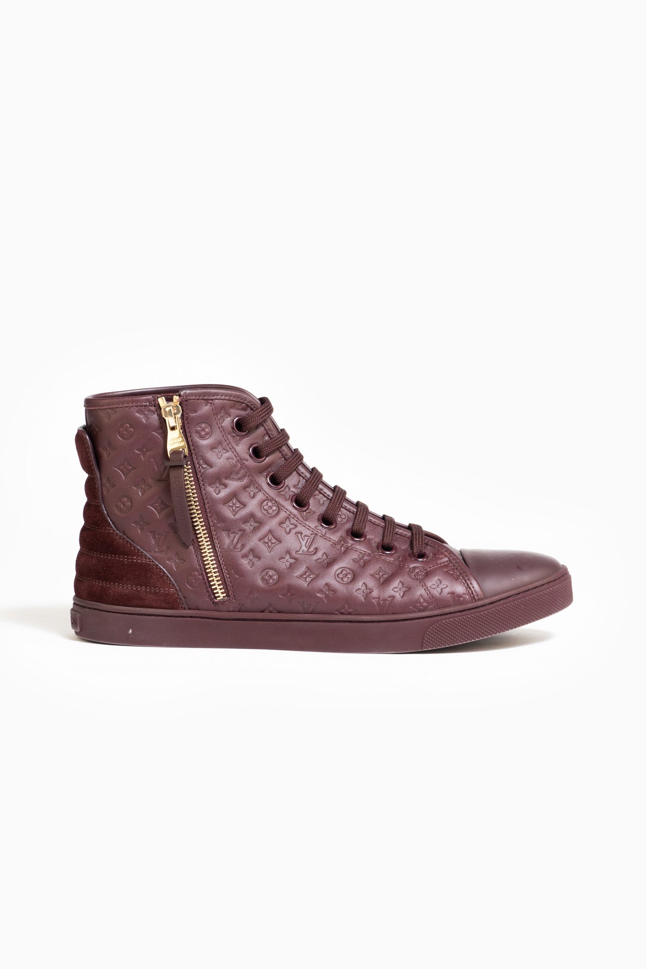 Baskets Louis Vuitton Bordeaux Zipper - Taille 39