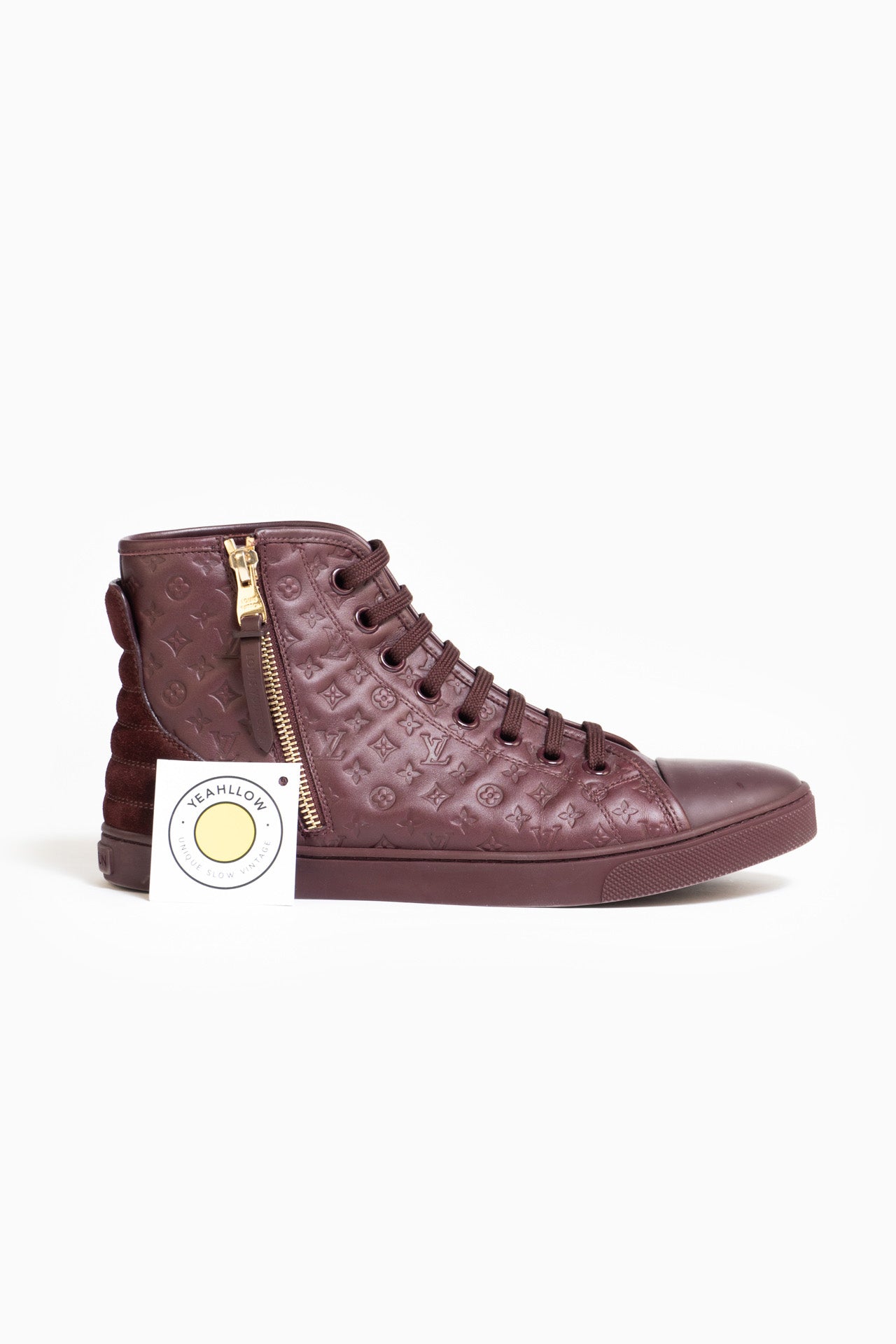 Baskets Louis Vuitton Bordeaux Zipper - Taille 39