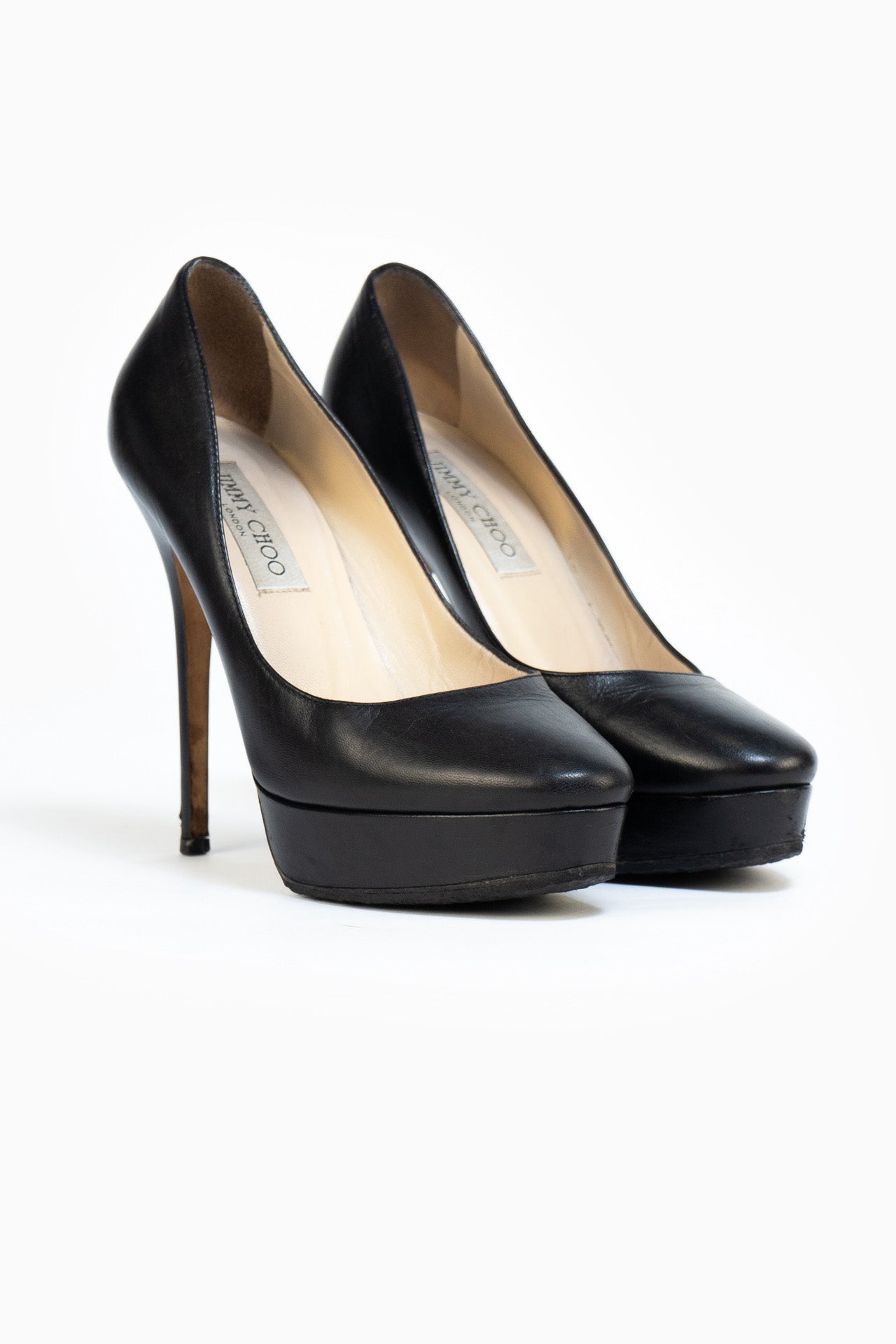 Jimmy Choo Black Heels - Size 38