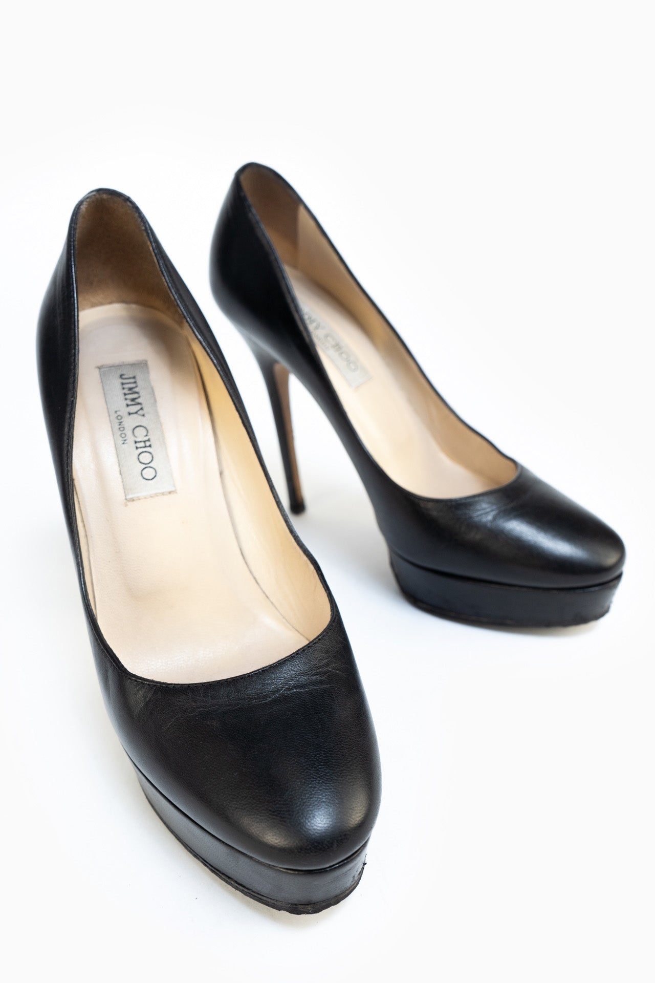 Jimmy Choo Black Heels - Size 38