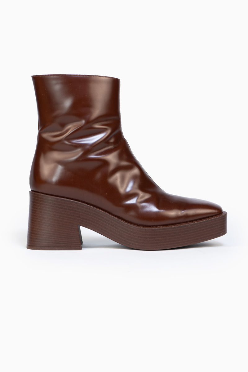 Tod´s Leather Ankle Boots In Brown- Size 39,5