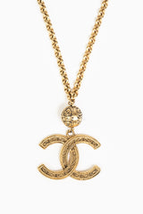 Chanel Vintage CC Gold Necklace