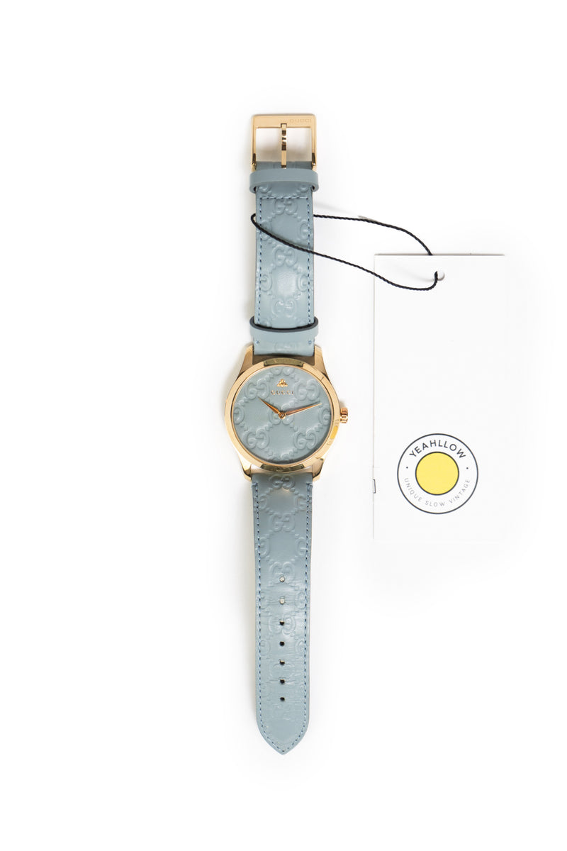 Gucci Blue G-Timeless Watch