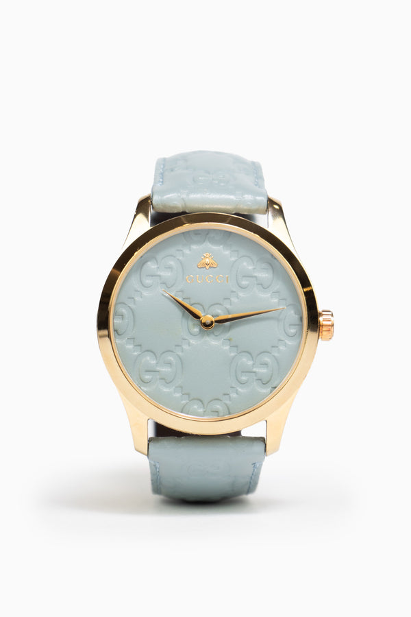 Gucci Blue G-Timeless Watch