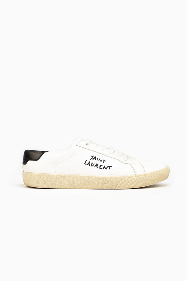 Saint Laurent Court Classic Sneakers- Size 39