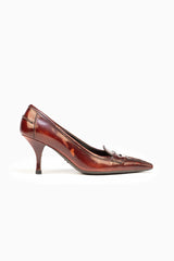 Prada Red Pointed Toe Heels- Size 36,5