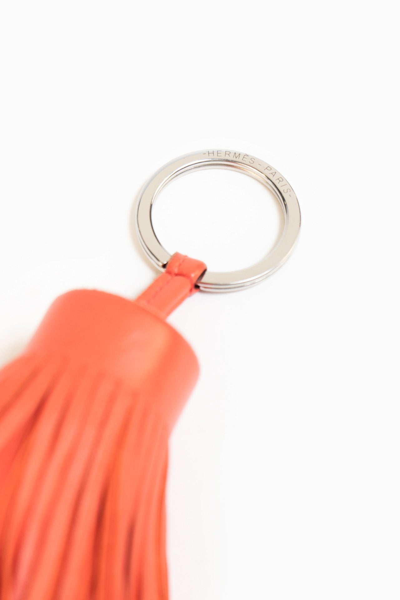 Hermès Carmen Key Ring In Orange