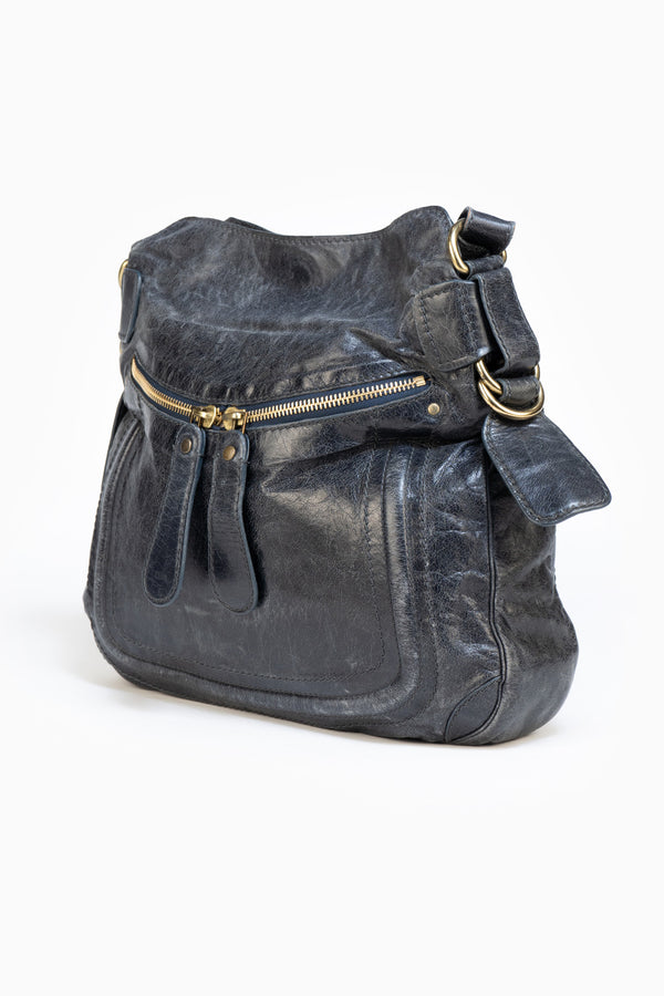 Chloe Leather Tote Hovy Bag With Dust Bag