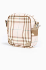 Burberry Pink Nylon Crossbody Bag