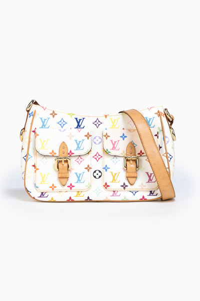 Louis Vuitton White Multicolor Lodge Pm