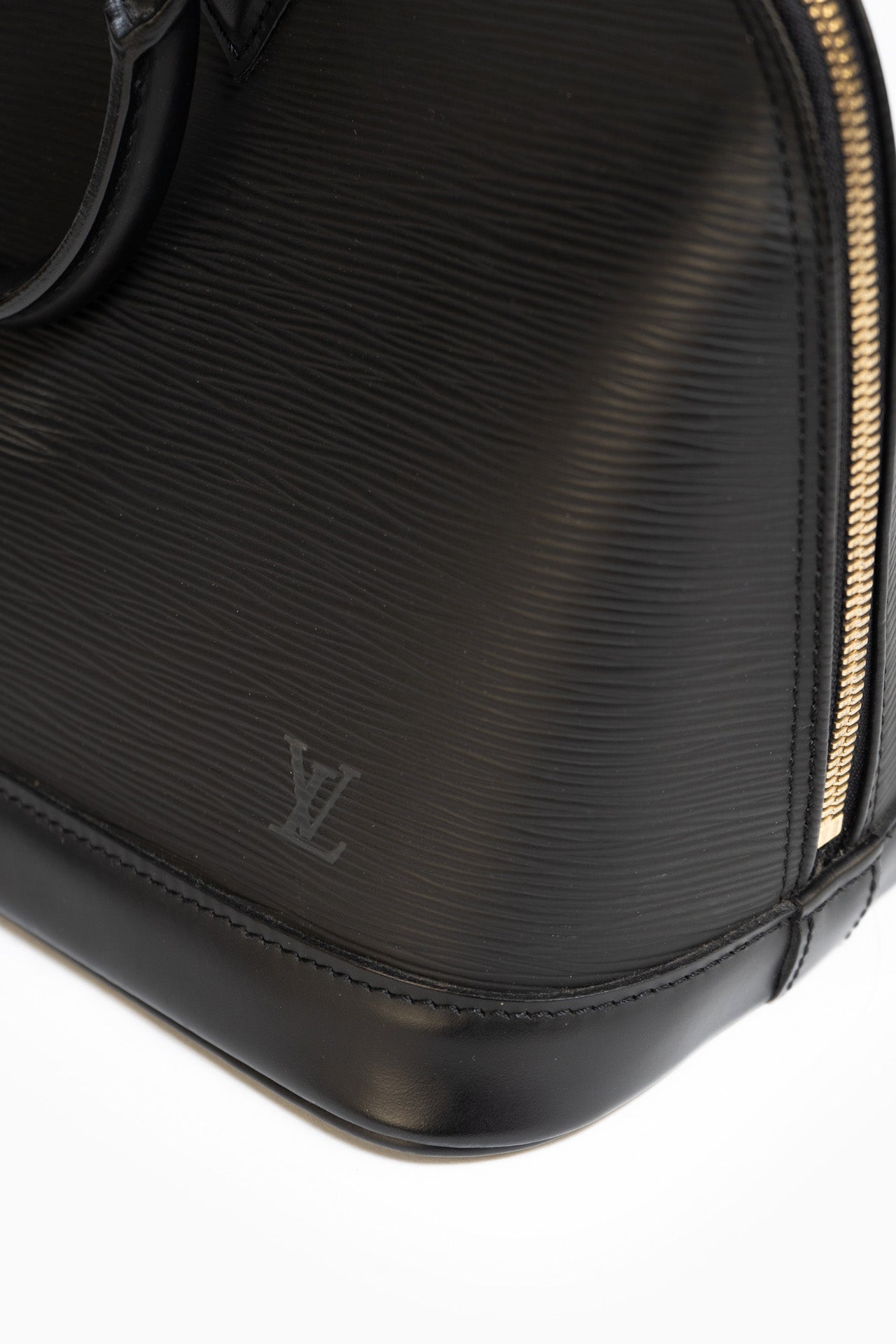 Louis Vuitton Epi Leather Alma PM Bag In Black