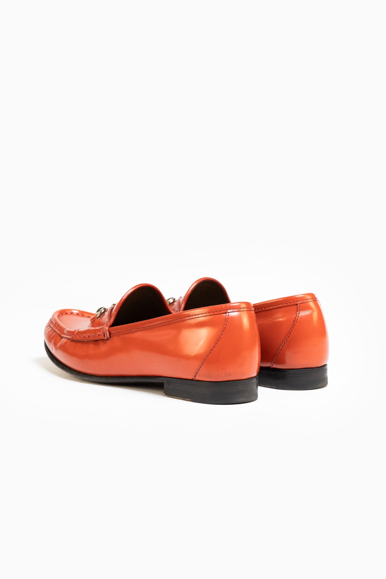 Gucci Horsebit 1953 Loafers In Orange - Size 36