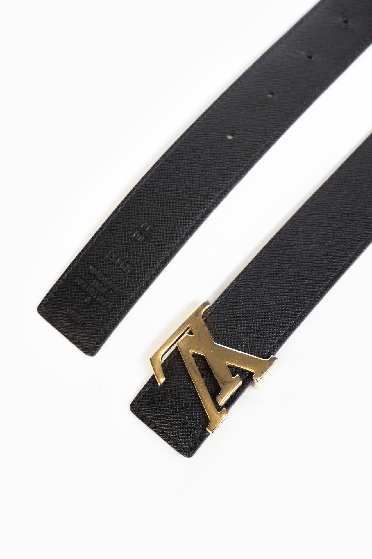 Louis Vuitton Reversible Monogram and Black Belt