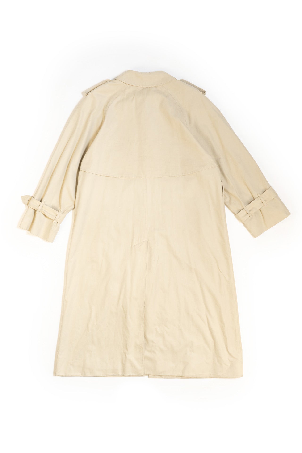 Burberry Trench Coat In Beige