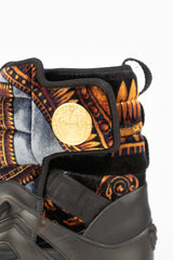 Versace Velvet and Leather Boots- Size 42
