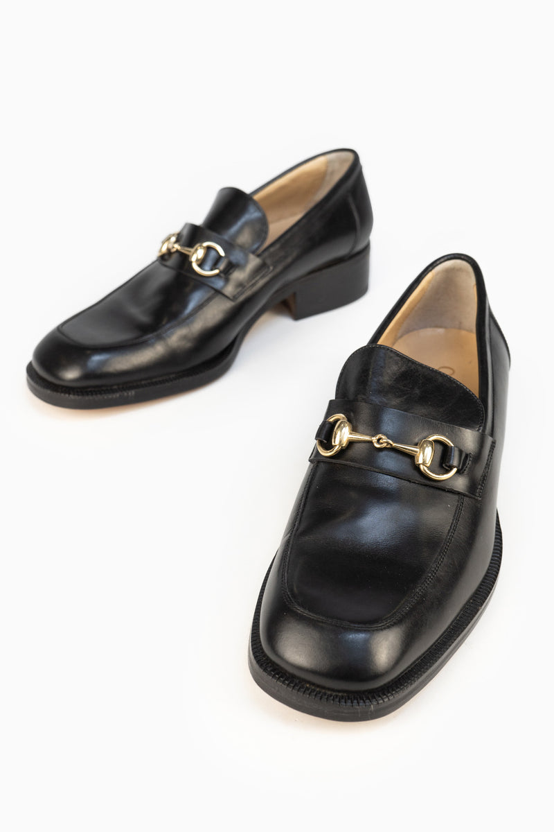 Gucci Horsebit Black Loafers- Size 41