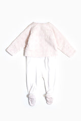 Baby Dior Babygrow Pink With Bow