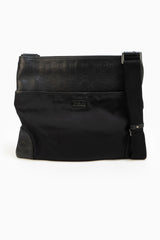Gucci Monogram Crossbody Bag In Black