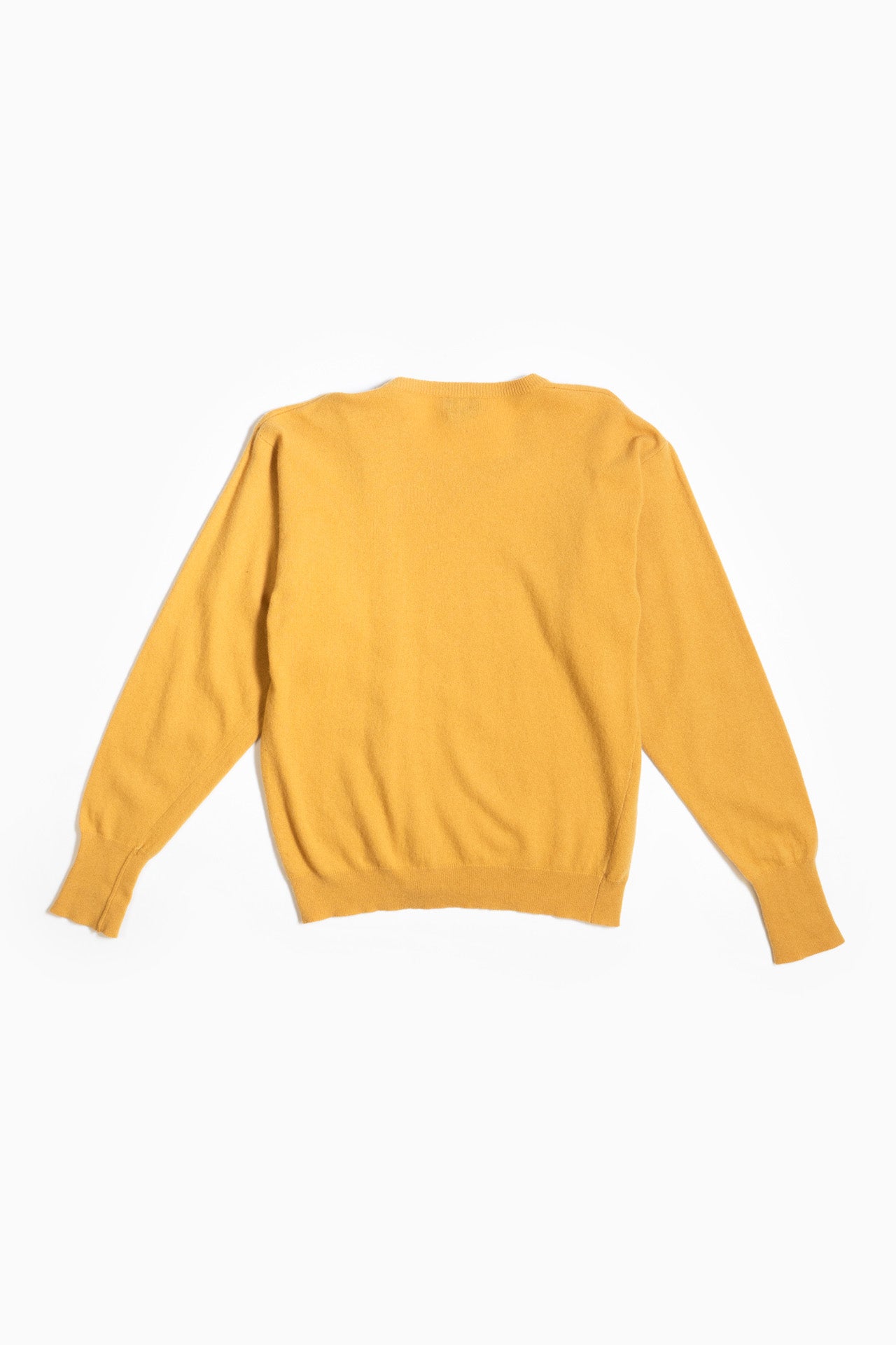 Chanel Yellow Vintage Jumper With Gold Buttons