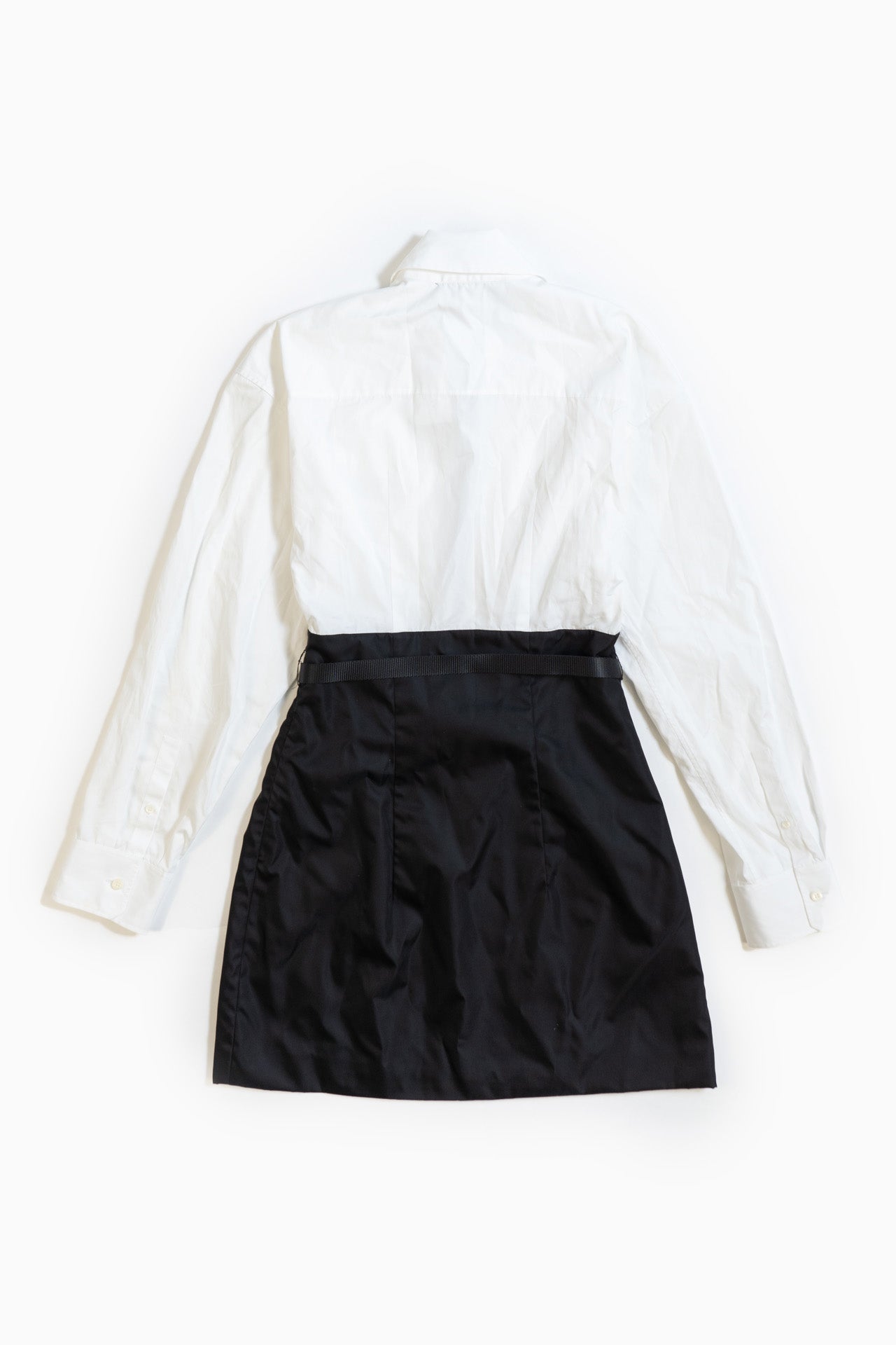 Prada Shirt Dress With Belt