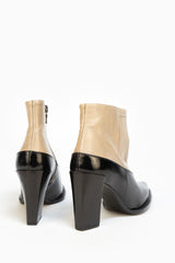 Prada Black Leather Boots With Box- Size 36,5