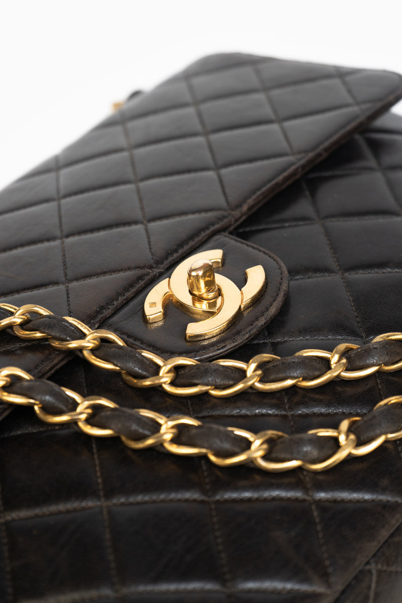 Chanel - Maxi Jumbo Big Logo Bag - Complete with Card and Dust Bag