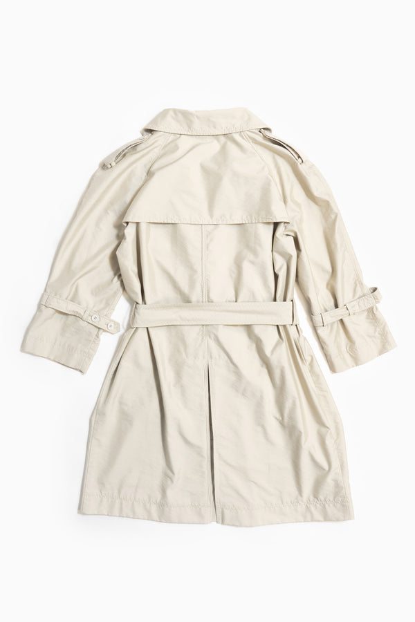 Dolce And Gabbana Trench Coat In Beige