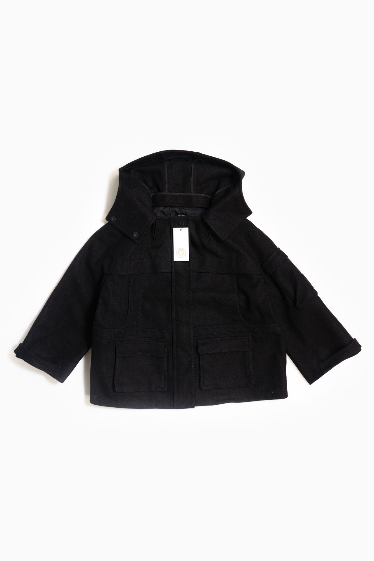 Miu Miu Black Wool Coat