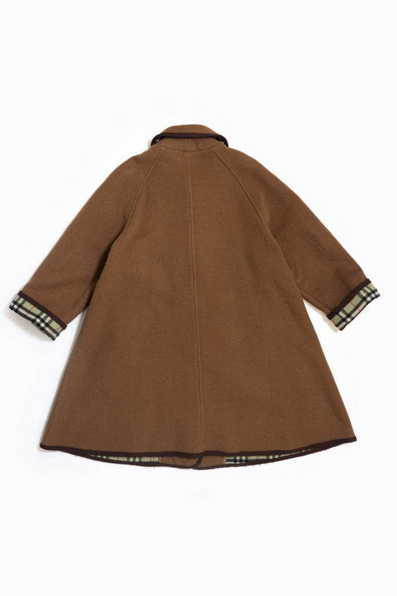 Burberry Wool Brown Coat