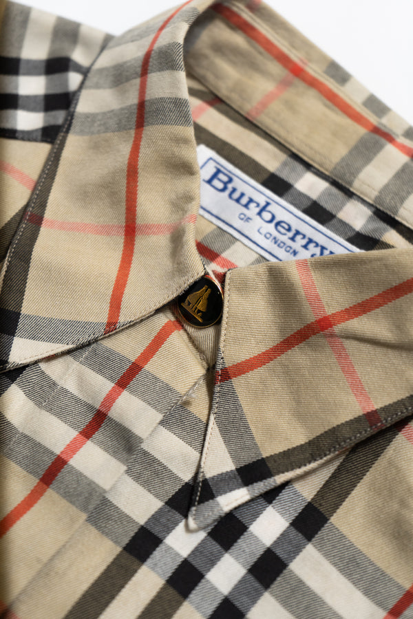 Burberry Checked Cotton Shirt