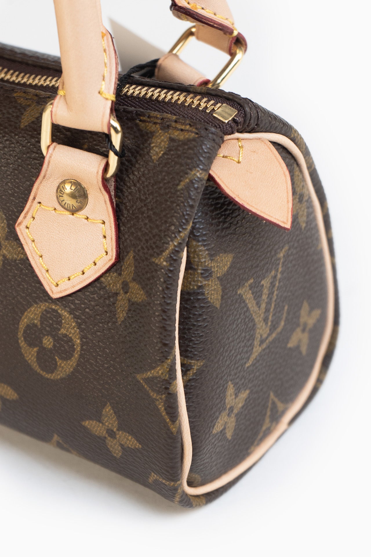 Louis Vuitton Nano Speedy Monogram Bag