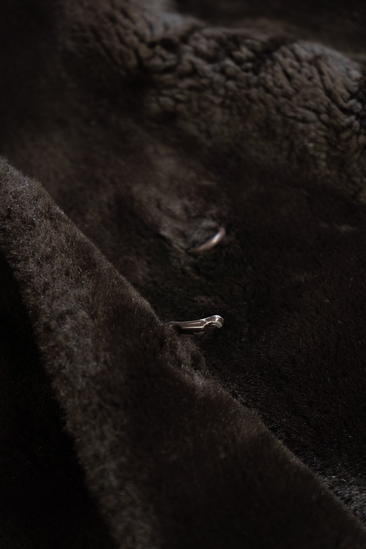 Yves Saint Laurent Vintage Fur Coat In Brown