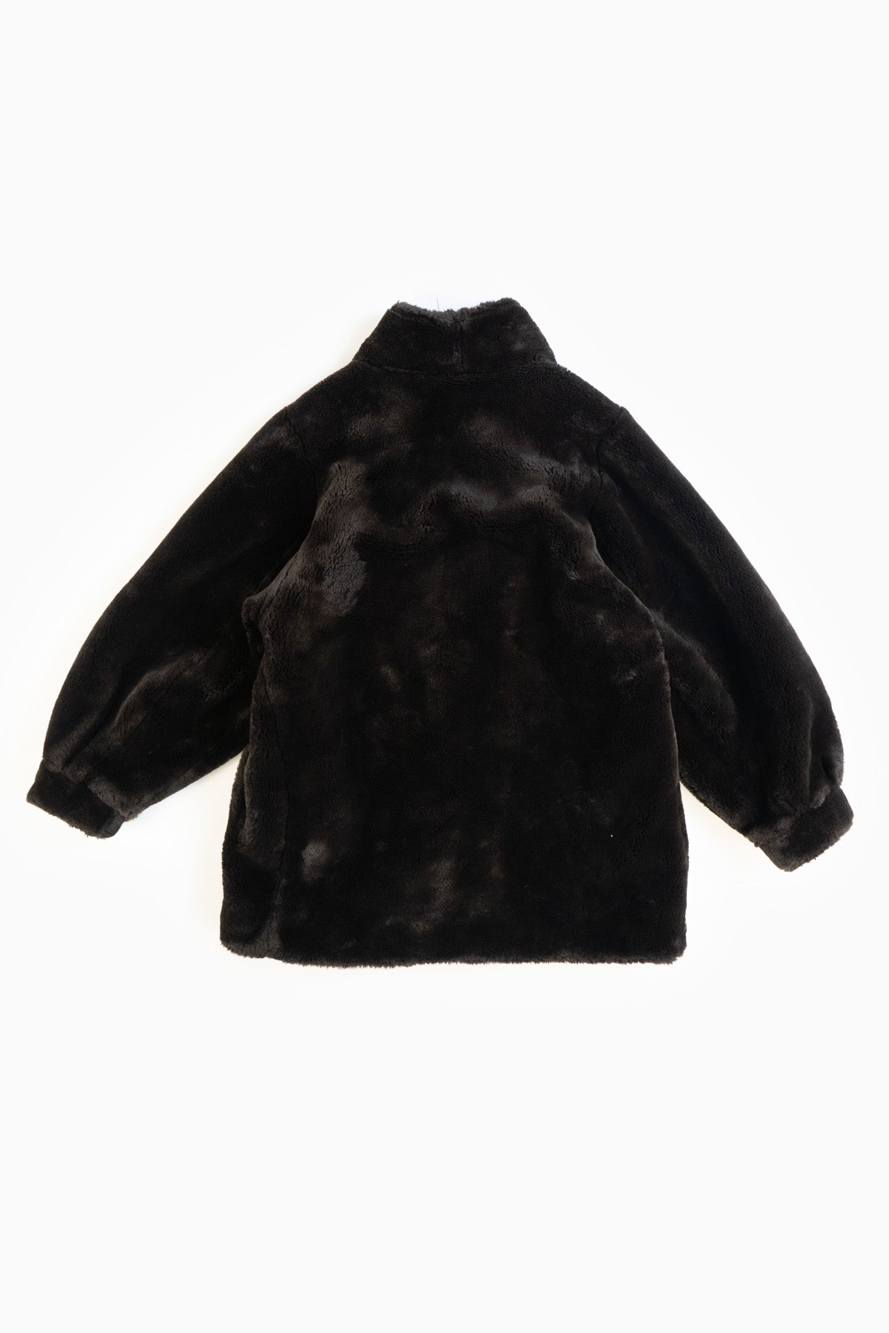Yves Saint Laurent Vintage Fur Coat In Brown