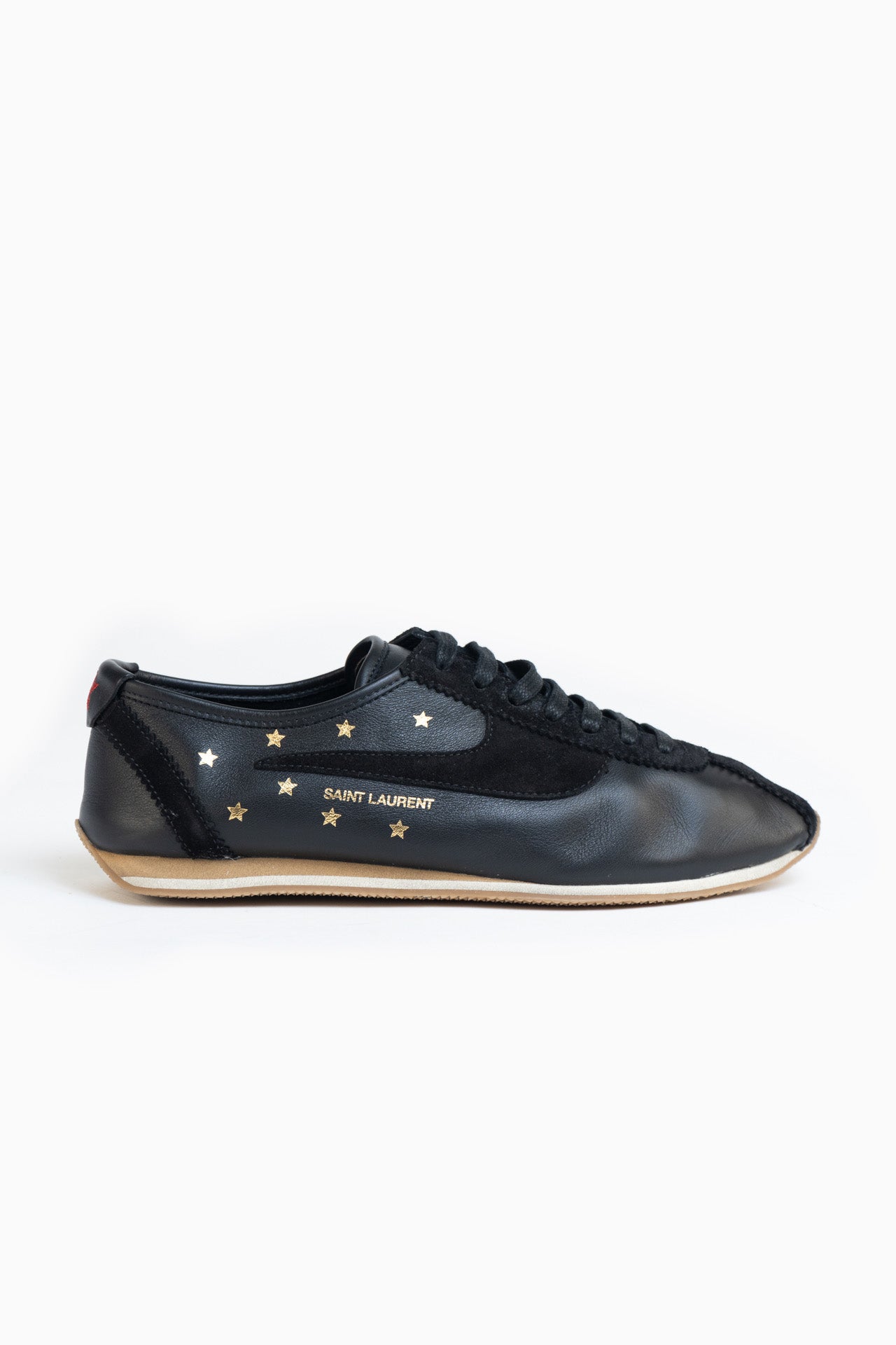 Saint Laurent Jay Low Sneakers In Black - Size 37