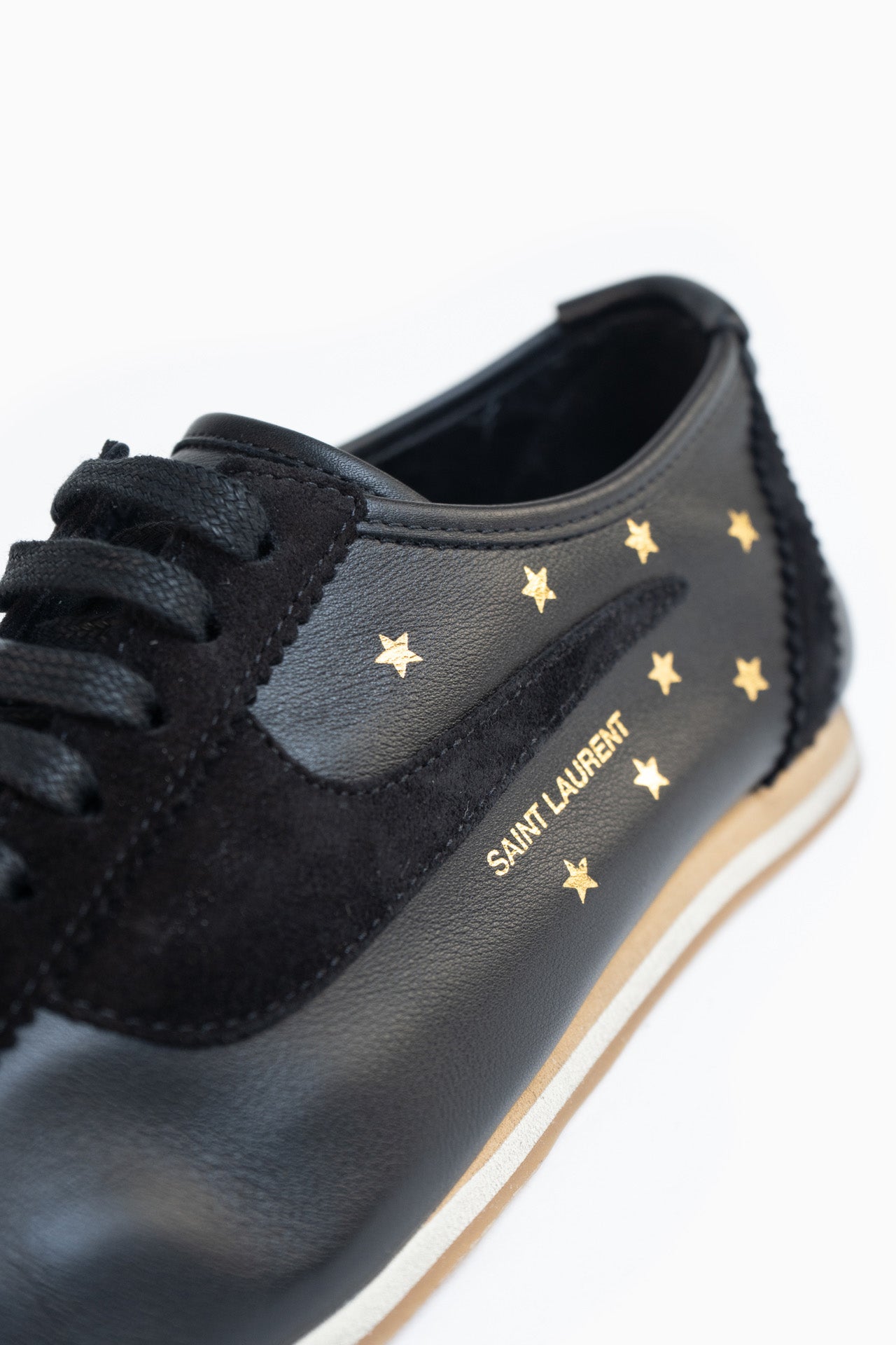 Saint Laurent Jay Low Sneakers In Black - Size 37