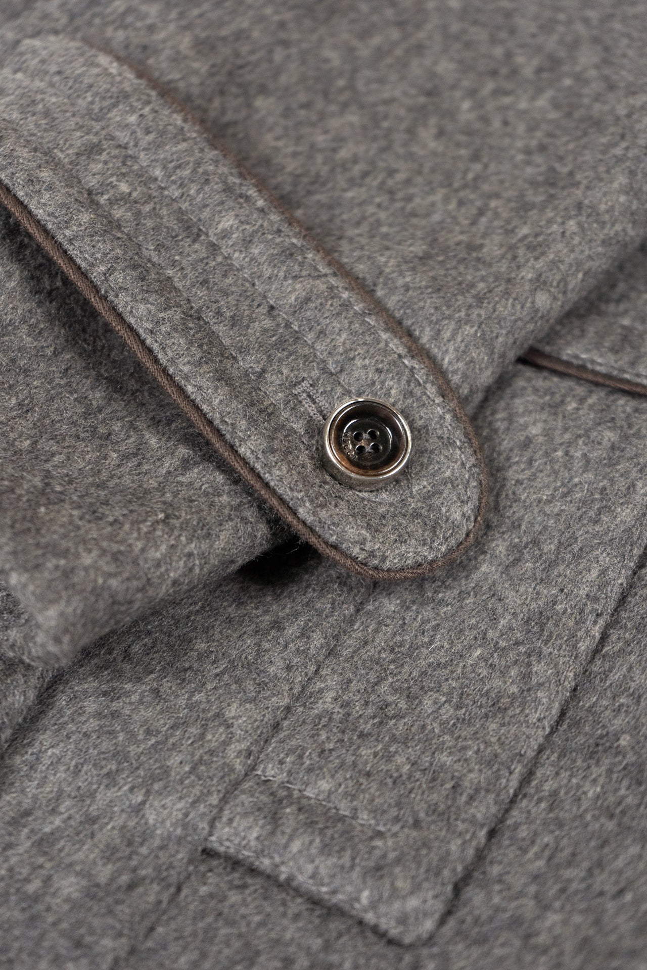 Gucci Wool Coat In Grey