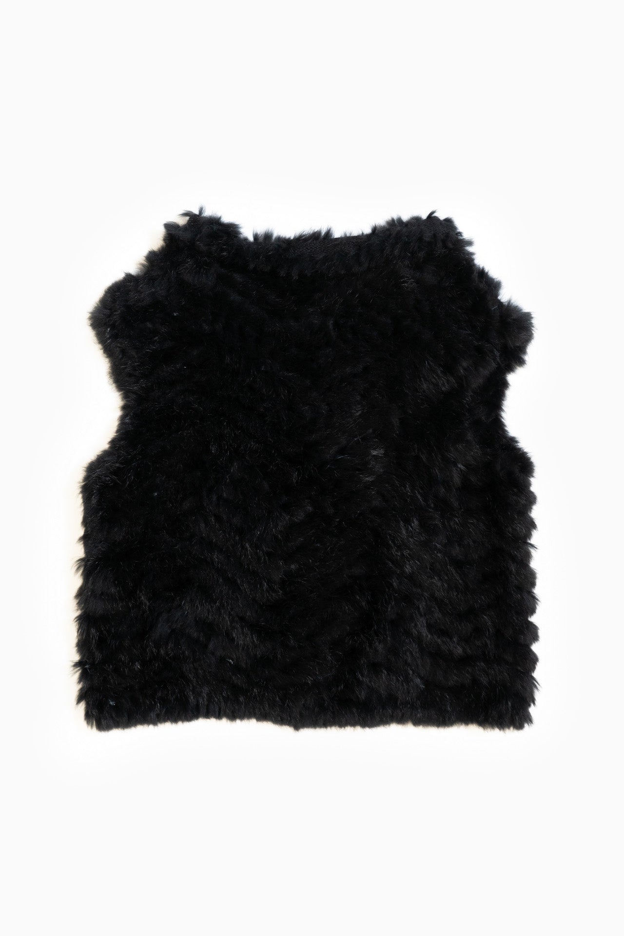 Marc by Marc Jacobs Fur Vest In Black